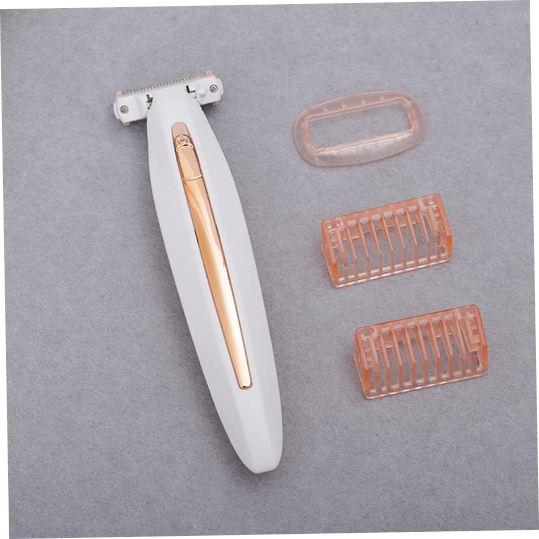 Electric Lady Shaver Painless Portable Hair Remover with LED Light for Women in