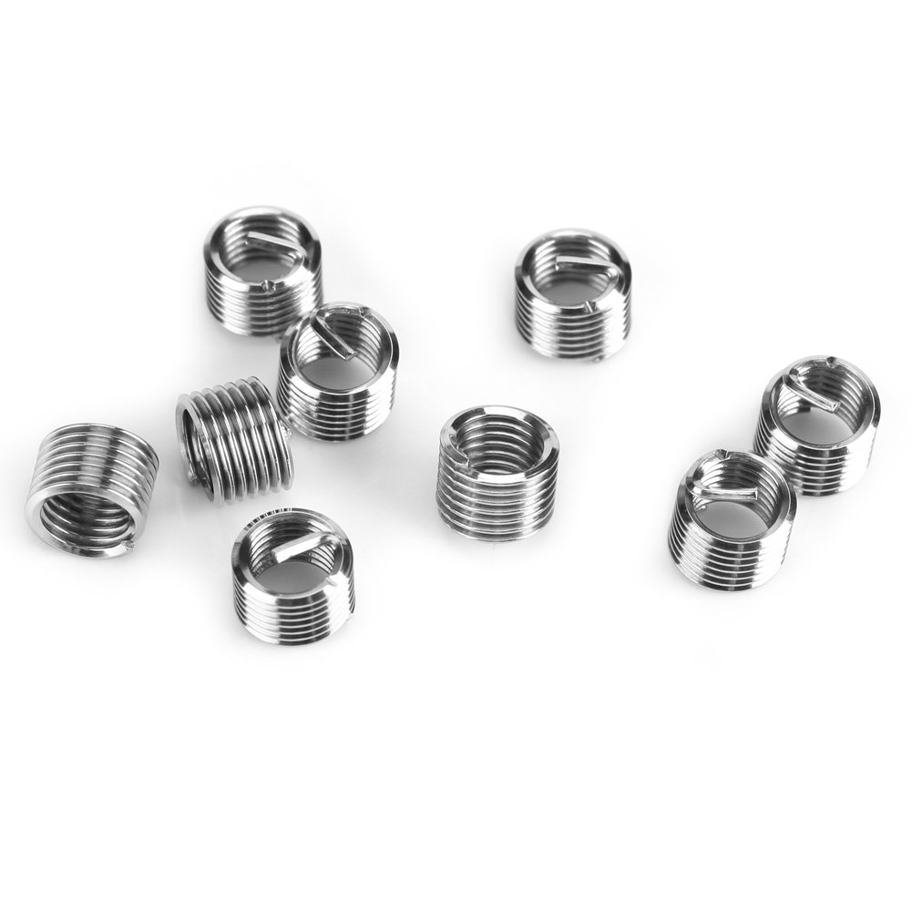30Pz M5 / M6 / M8 Kit di Inserimento per Riparazione del Filo Striato Set di Strumenti di Riparazione a Mano Compatibile(M5)