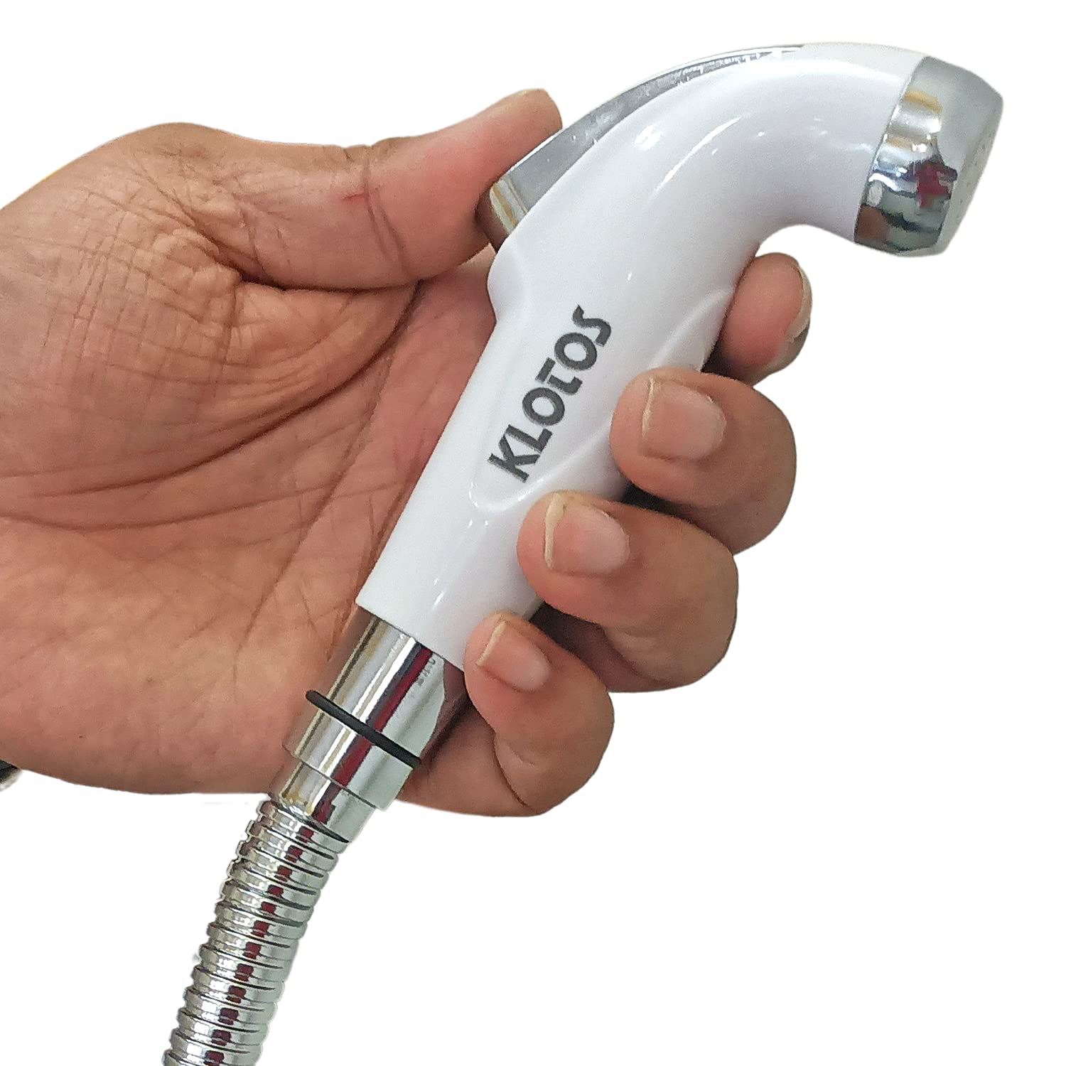 KLOTOS Ocean Health Faucet Gun Bathroom faucets Sprayer for Toilets, Bidet and Diaper Sprayer Gun with 1.5 Meter Premium Steel Hose and Wall Hook, Complete DIY Kit (B09CDVD53S) Amazon Price History, Amazon Price Tracker