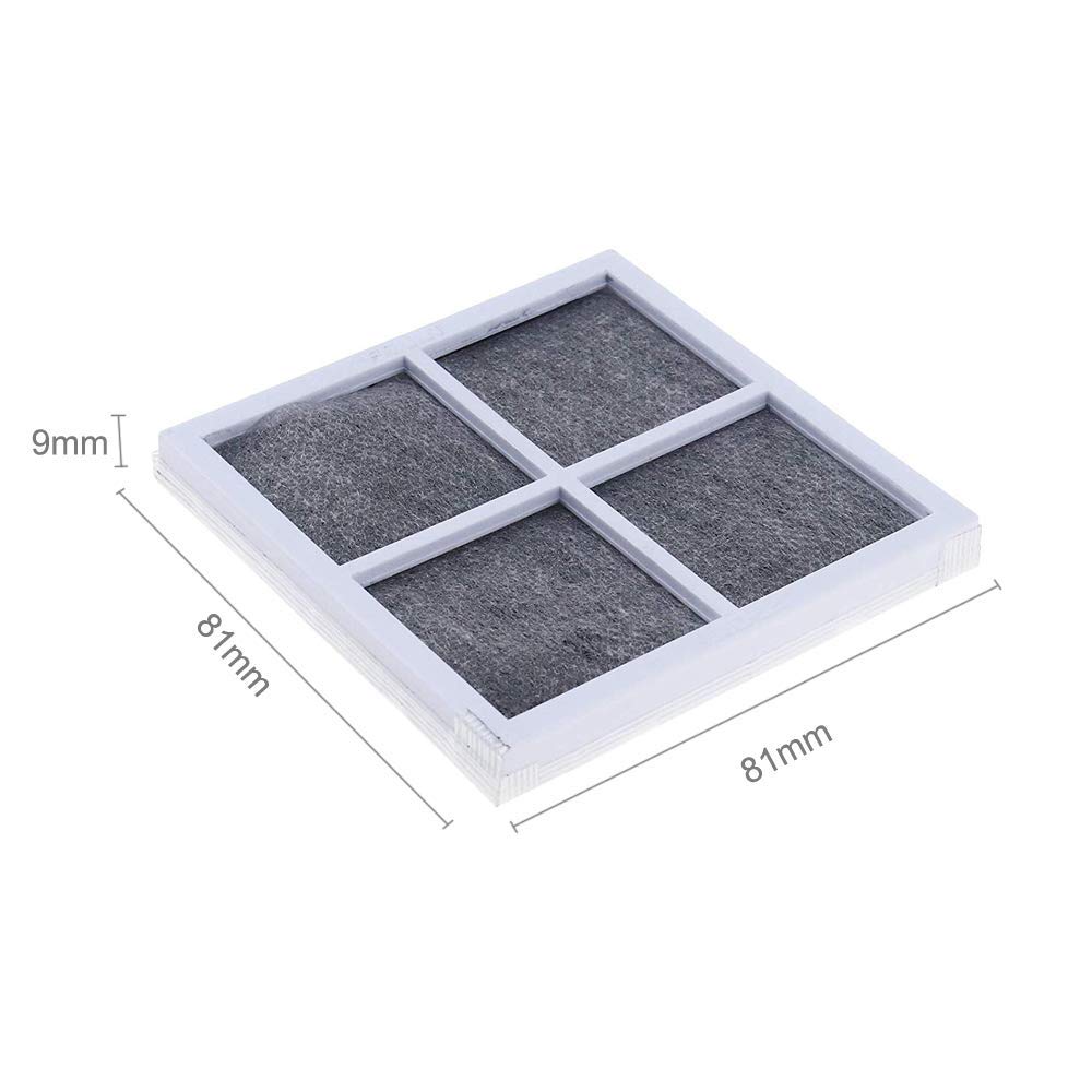 3 Pcs Filtro Frigorifero, Sostituzione Filtro Aria, Frigorifero per eliminare gli odori, per LG LT120F Kenmore Elite 469918 Frigorifero congelatore