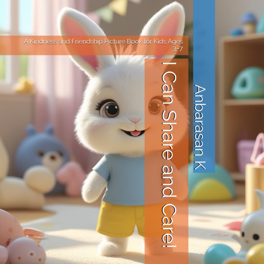 I Can Share and Care!: A Kindness and Friendship Picture Book for Kids Ages 3–7: 1 (Milo the Bunny Learns – Book 3)