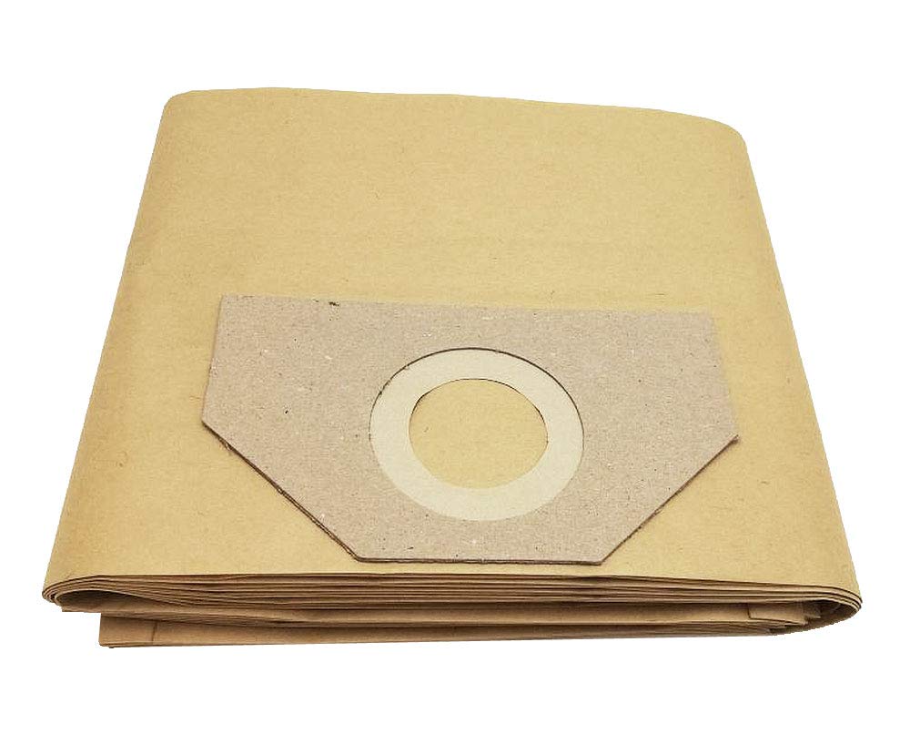 Lot de 5 Sacs d'aspirateur - Sacs en papier 68 cm x 21 cm x 15 cm pour différents aspirateurs Kärcher, électrolux, Moulinex et a
