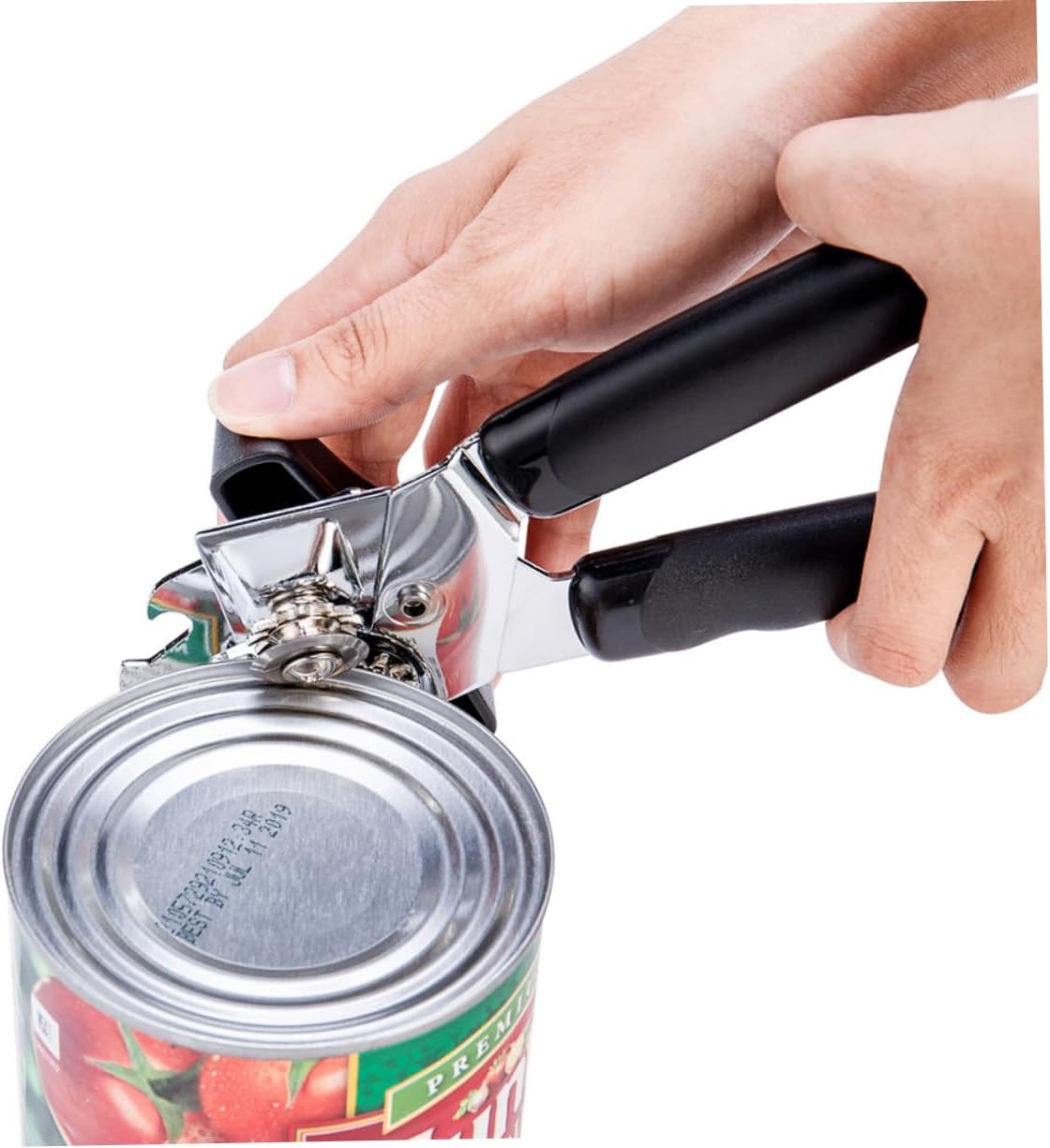 Compact Can Opener Bottle Opener Keychain Size Can Lid for Home Hotel Kitchen