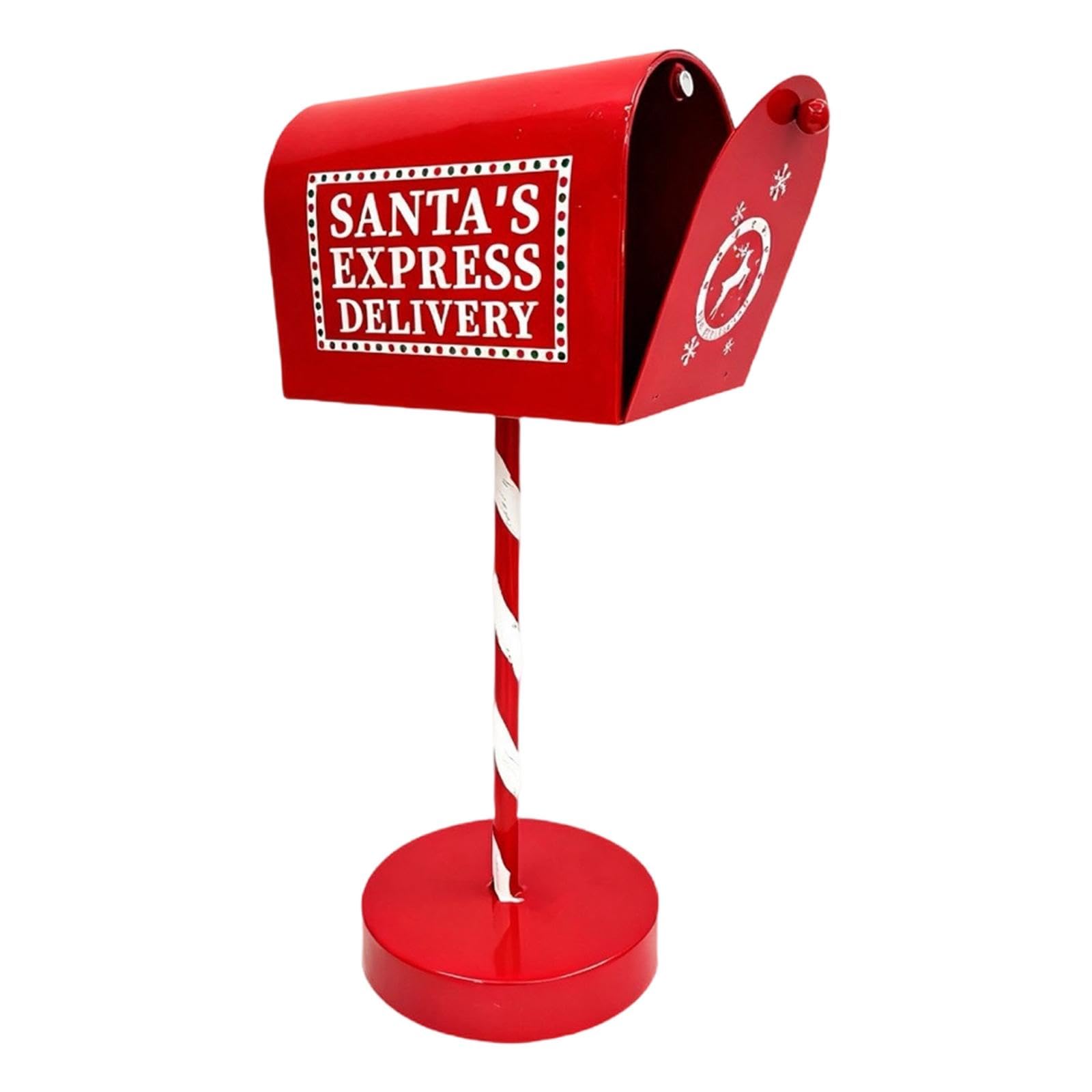 Sculpture de boîte aux lettres de Noël haut de gamme pour décoration chic