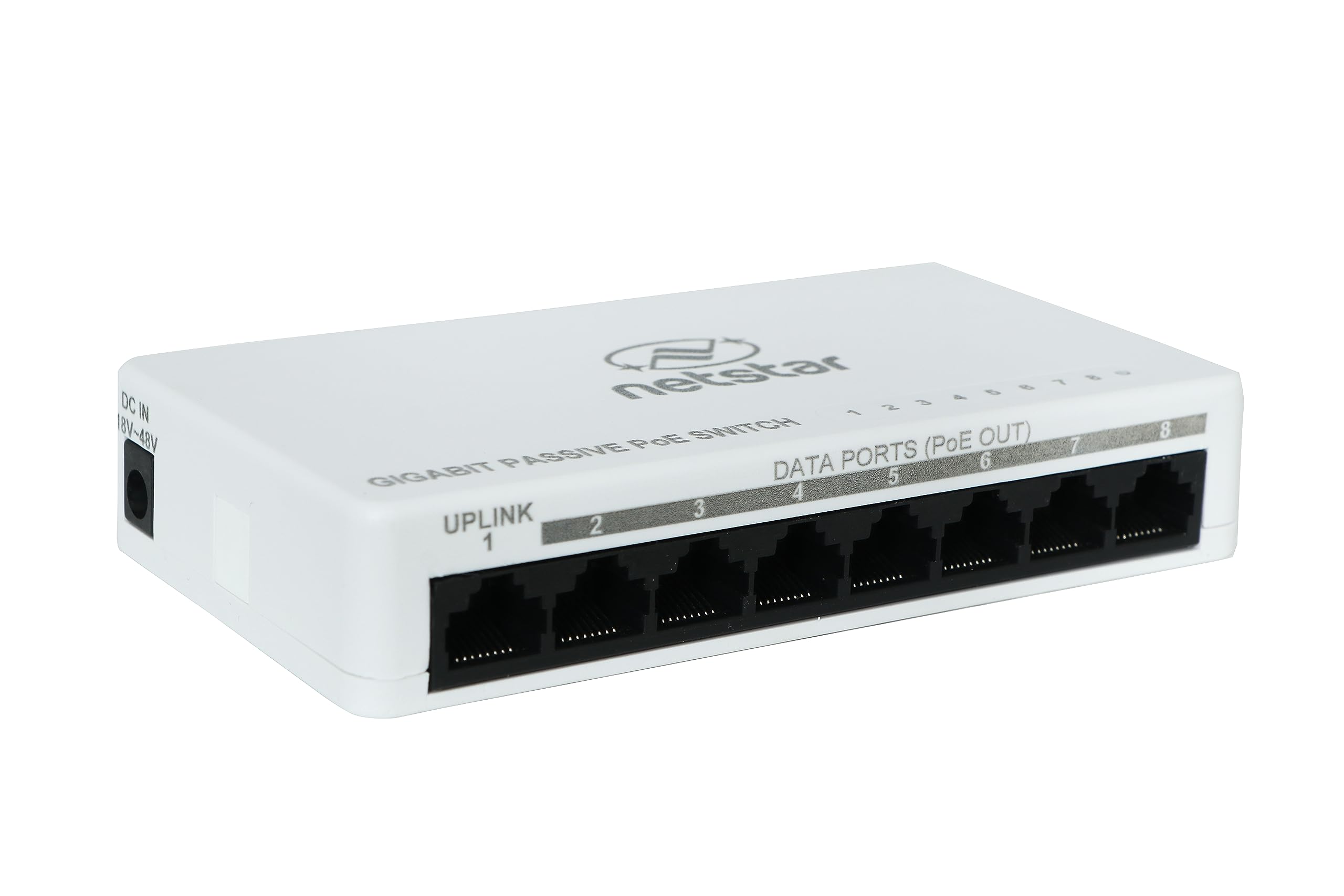 8 Port Gigabit Passive PoE Switch for Wireless Access Points | with External AC-DC Adaptor 24VDC @ 5Amp 120Watt | Works with Ubiquiti, Mikrotik, TP-Link, Tenda etc... | NS-8G-P24-120-image-48