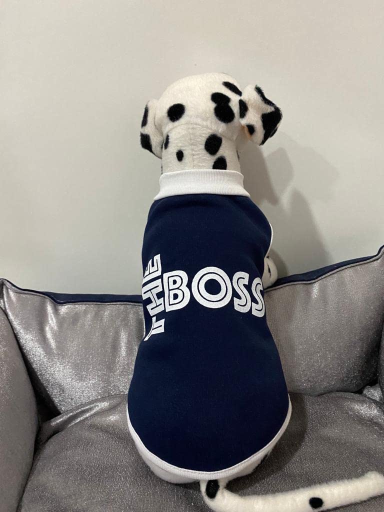 monopetz Yeni Sezon Köpek ve Kedi Kıyafeti & Elbisesi - Lacivert The BOSS XL Beden
