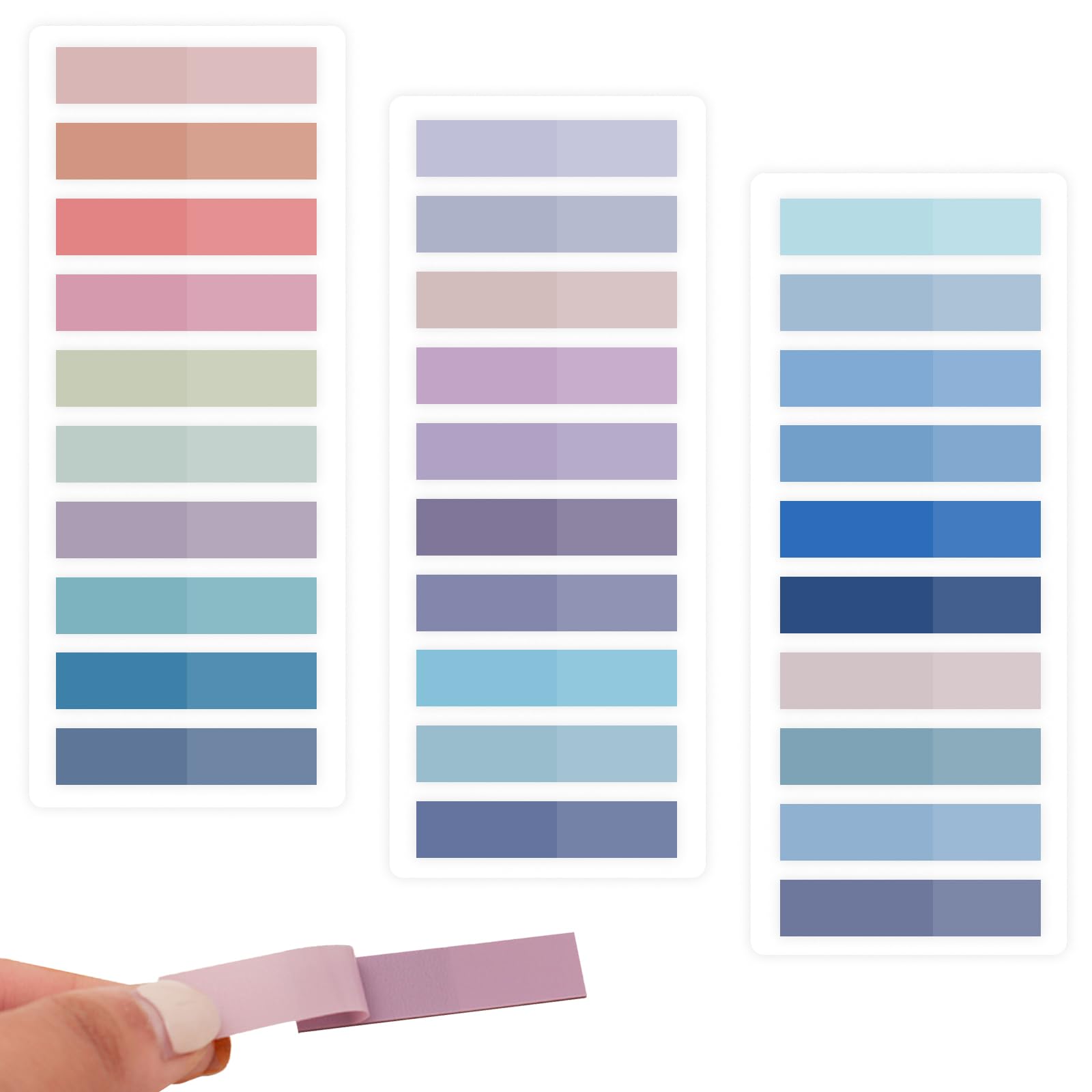 600 Piezas Marcapaginas Adhesivos,Indices Sticky Tabs,Sticky Notes,Marca Pagina,Pestañas Adhesivas de Colores,Marcadores Adhesivos,para Libros,Separador Archivador