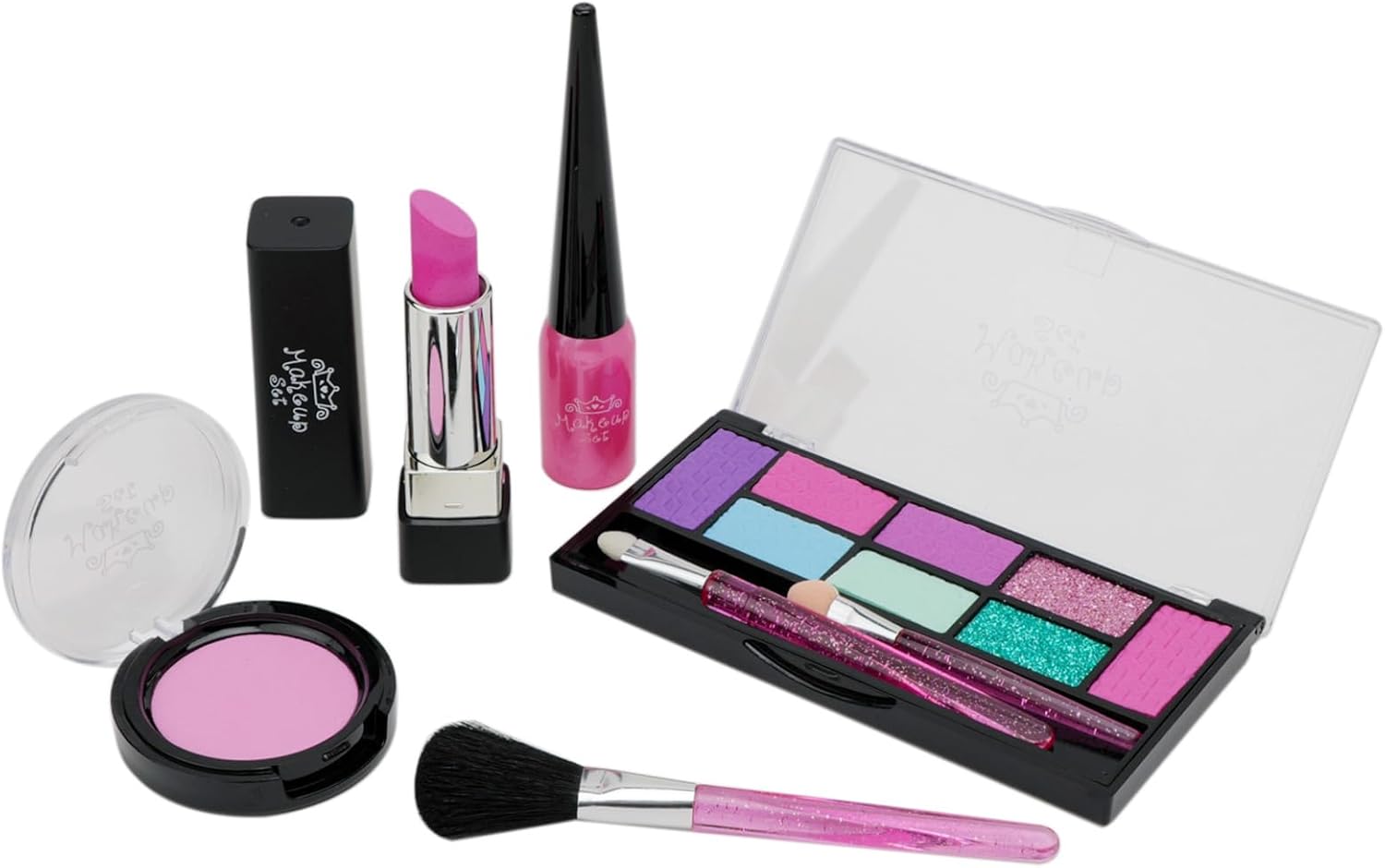 オンダ(Onda) メイクセット おもちゃ 女の子 おままごとセット お化粧セット メイクおもちゃ ごっこ遊び 色がつかない 小学生 キッズ 化粧 おままごと メイク道具 なりきり