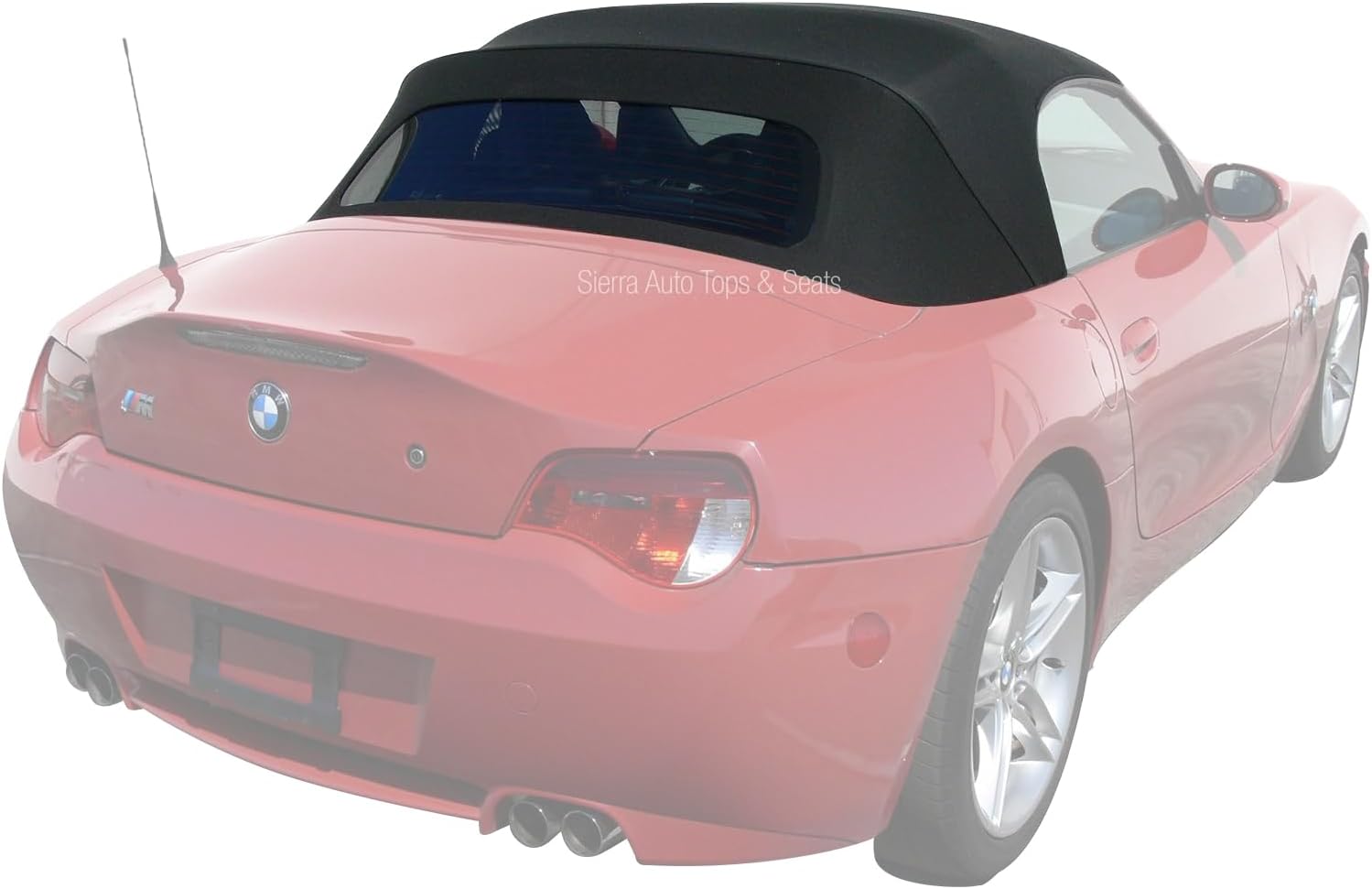 Sierra Auto Tops & Seats Convertible Top for 2003-2008 BMW Z4 - Black, TwillFast RPC Canvas - Complete Soft Top with Heated Glass Window