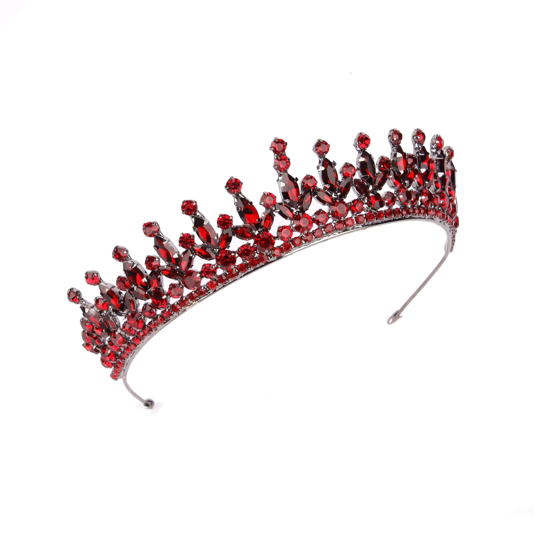 Limelia Damen-Tiara für Henna-Hochzeit, Party, Glitzer-Haarschmuck für Braut, Geburtstag, Festzug, Abschlussball, Halloween, Cos-Play, Weihnachtsfeier
