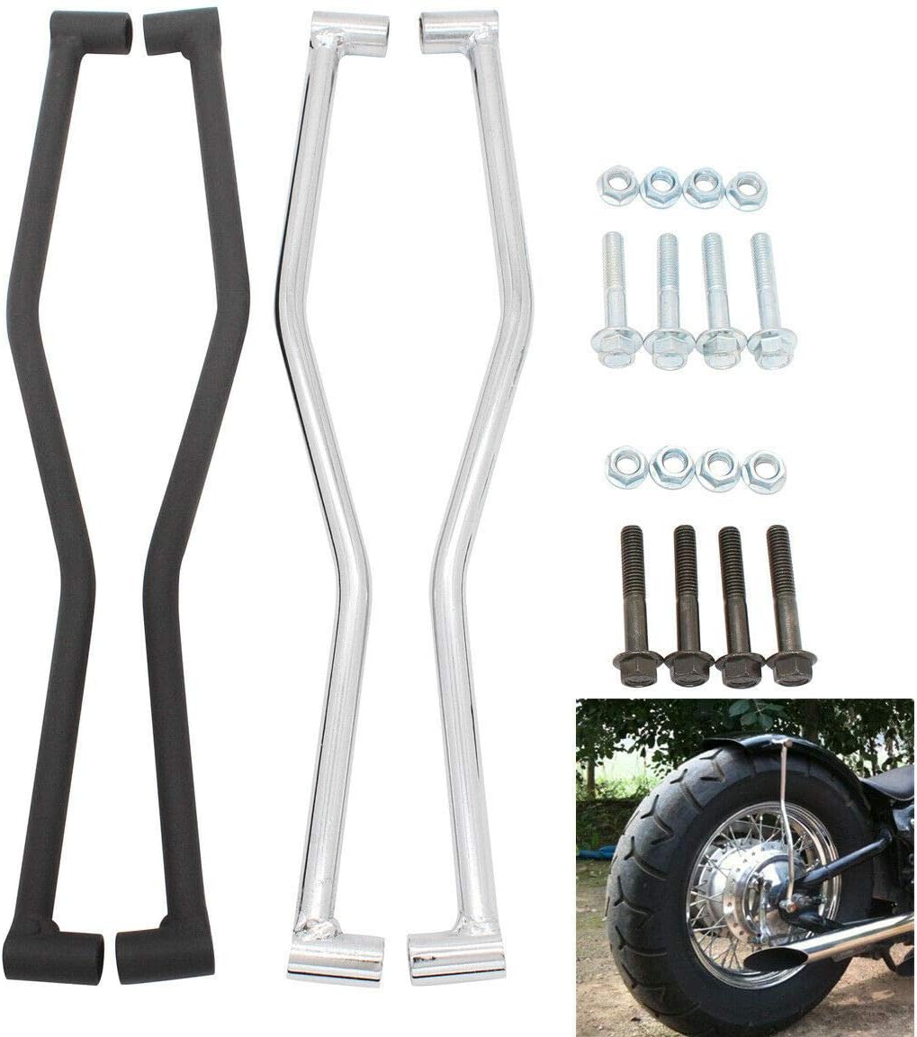 For Harley Cruiser Cafe Bobber Rear Fender Rail Support Bracket Mount