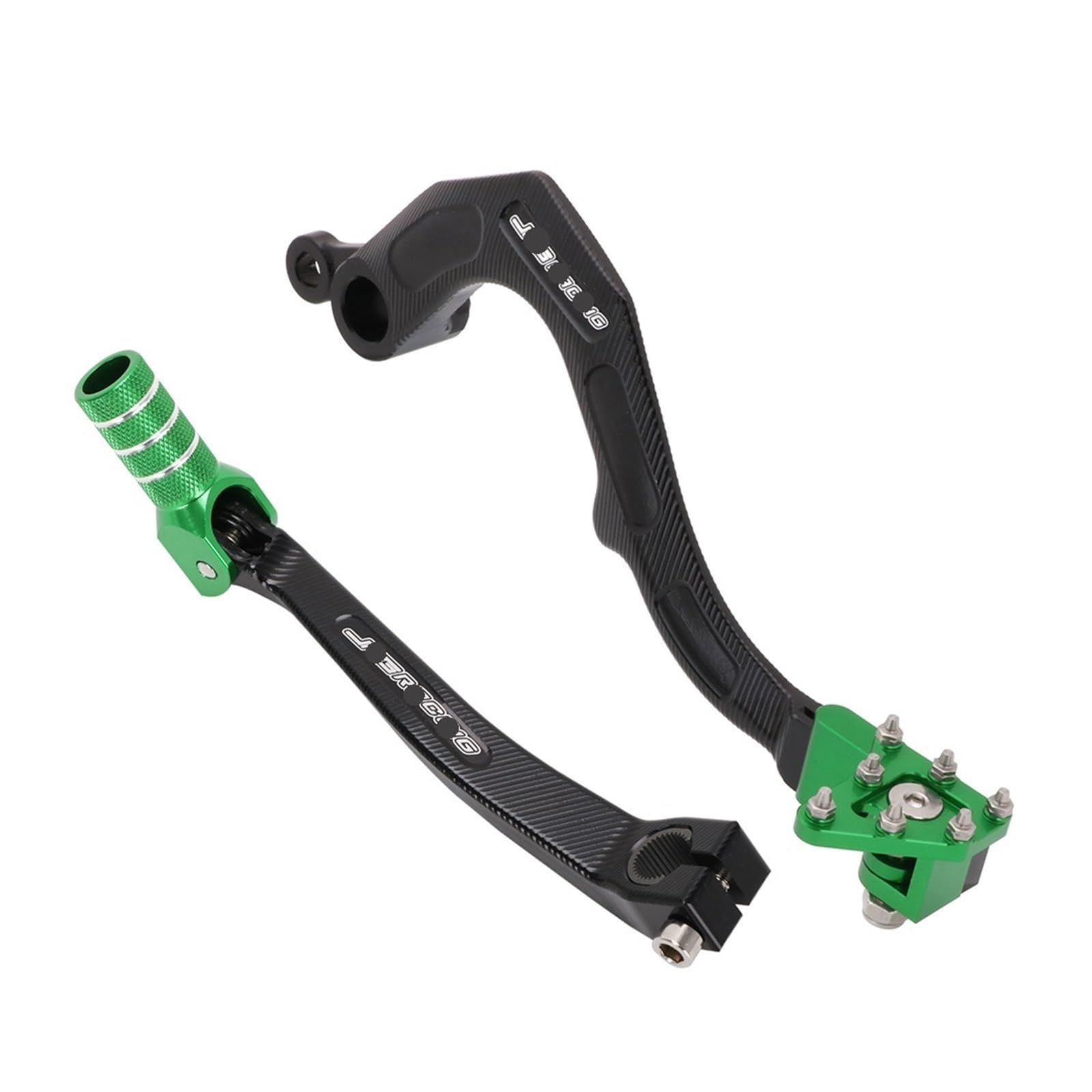Yifantgd Set Kick Start Starter Lever Motorcycle Folding Shifter Shift Lever Foot Brake Pedal For Kx450f Kx Kxf450 450F Kxf 450 2009-2018