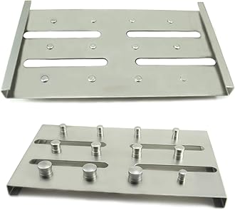 MEDSPO Professional Dental Rubber Dam Clamps | Endodontic Hygenic Brinker Universal Retractors| Tissue Gingival Lower Molars | Restorative Instruments Tools CE (Rubber Dam Clamps Tray)