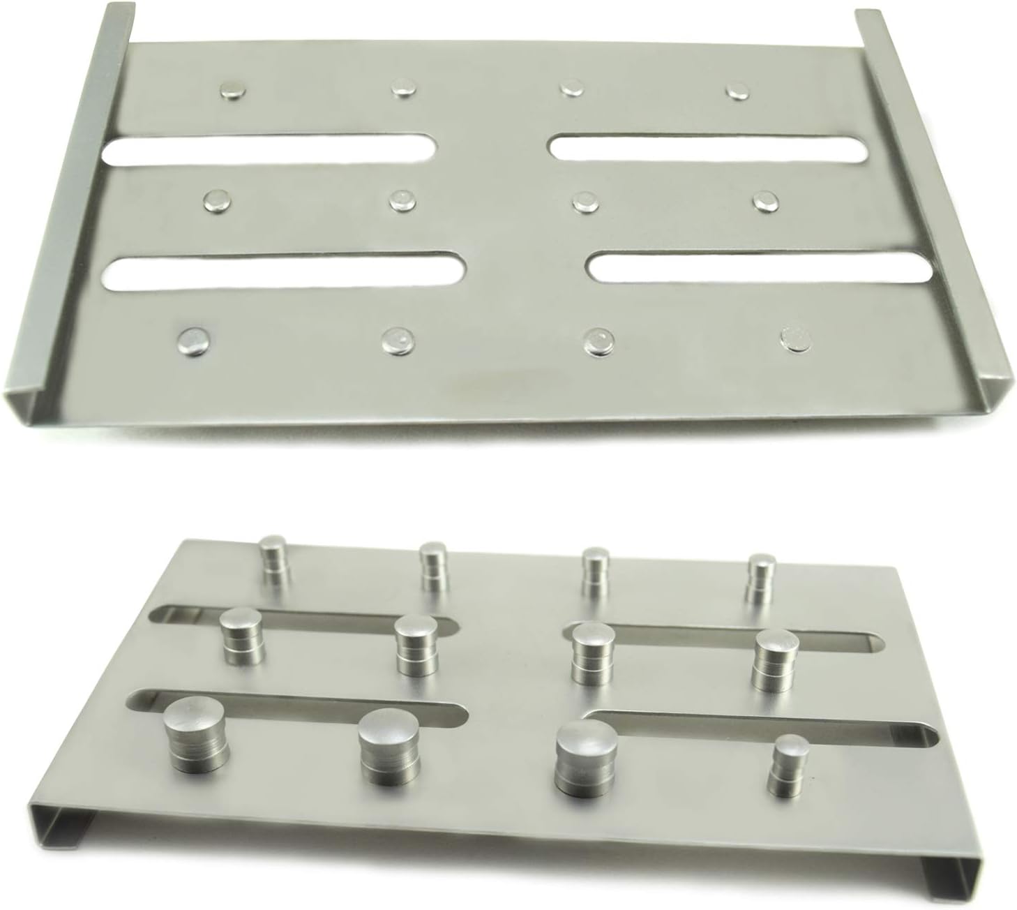 MEDSPO Professional Dental Rubber Dam Clamps | Endodontic Hygenic Brinker Universal Retractors| Tissue Gingival Lower Molars | Restorative Instruments Tools CE (Rubber Dam Clamps Tray)