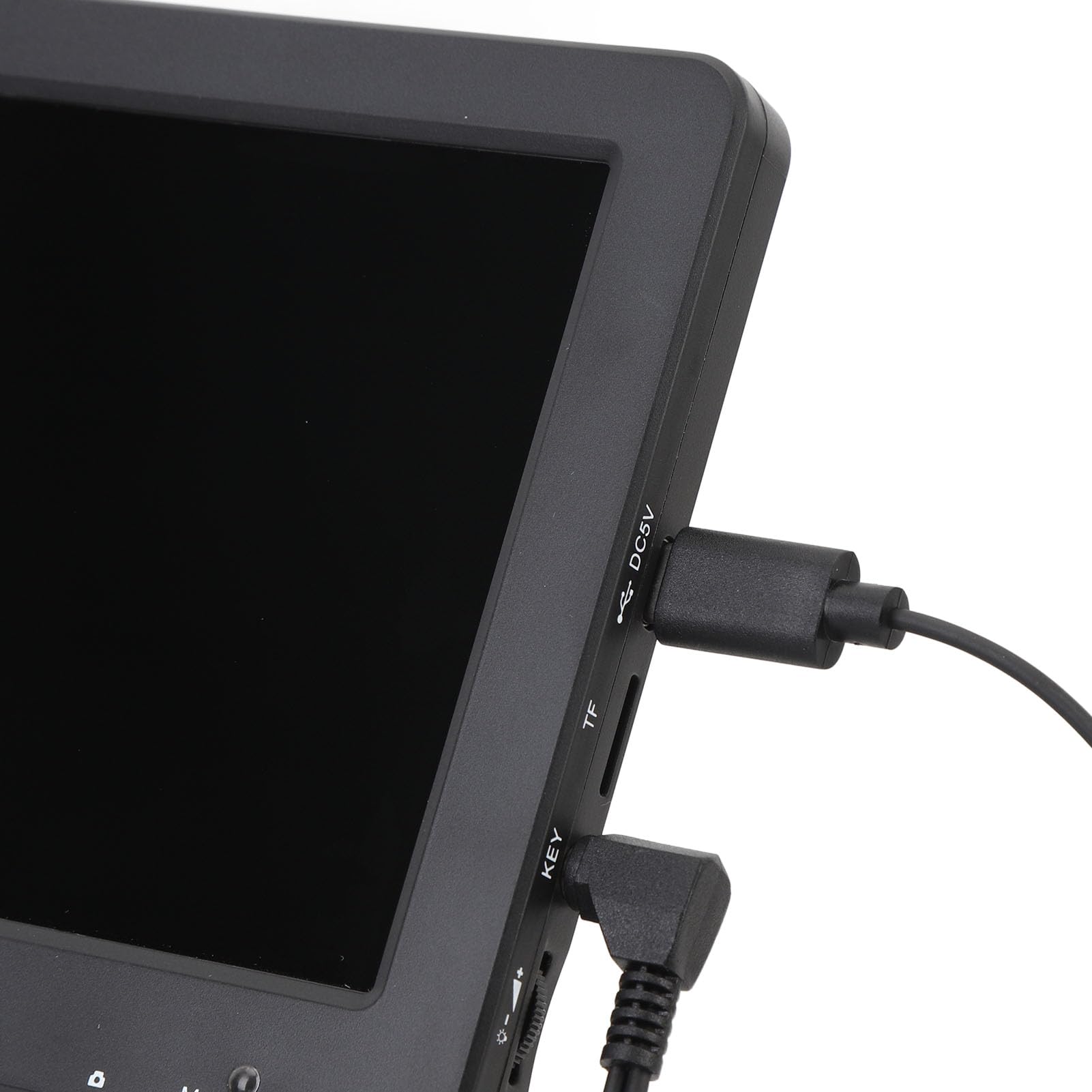 Microscopio Digital LCD de 7 Pulgadas con Pantalla, USB, 8 Luces LED Ajustables, para Soldadura y Monedas