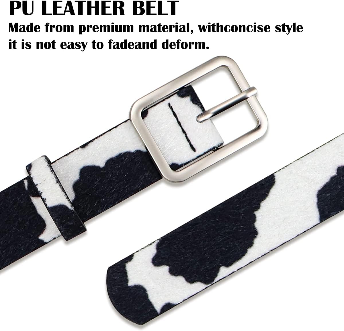 Cintura In Vera Pelle Di Mucca Funk Plus - Foto 8