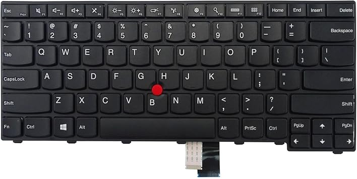 Replacement Keyboard Without Backlit for Lenovo Thinkpad T440 T440S T440P T450 T450S T460 T431s L440 L450 L460 L470 US English, Non-Backlit