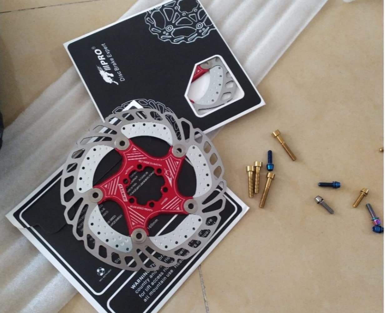 Bike Floating Disc Brake Rotor 140mm 160mm 180mm 203mm 6 Bolts Brakes Disc Rotor for Road Bike MTB BMX Bicycle