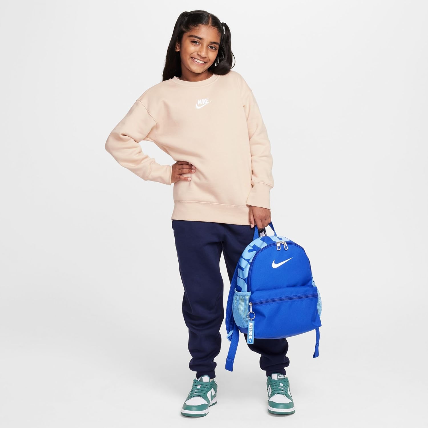 Nike Unisex Kids' Classics Brasilia Just Do It Mini Backpack (11L) | Boys and Girls