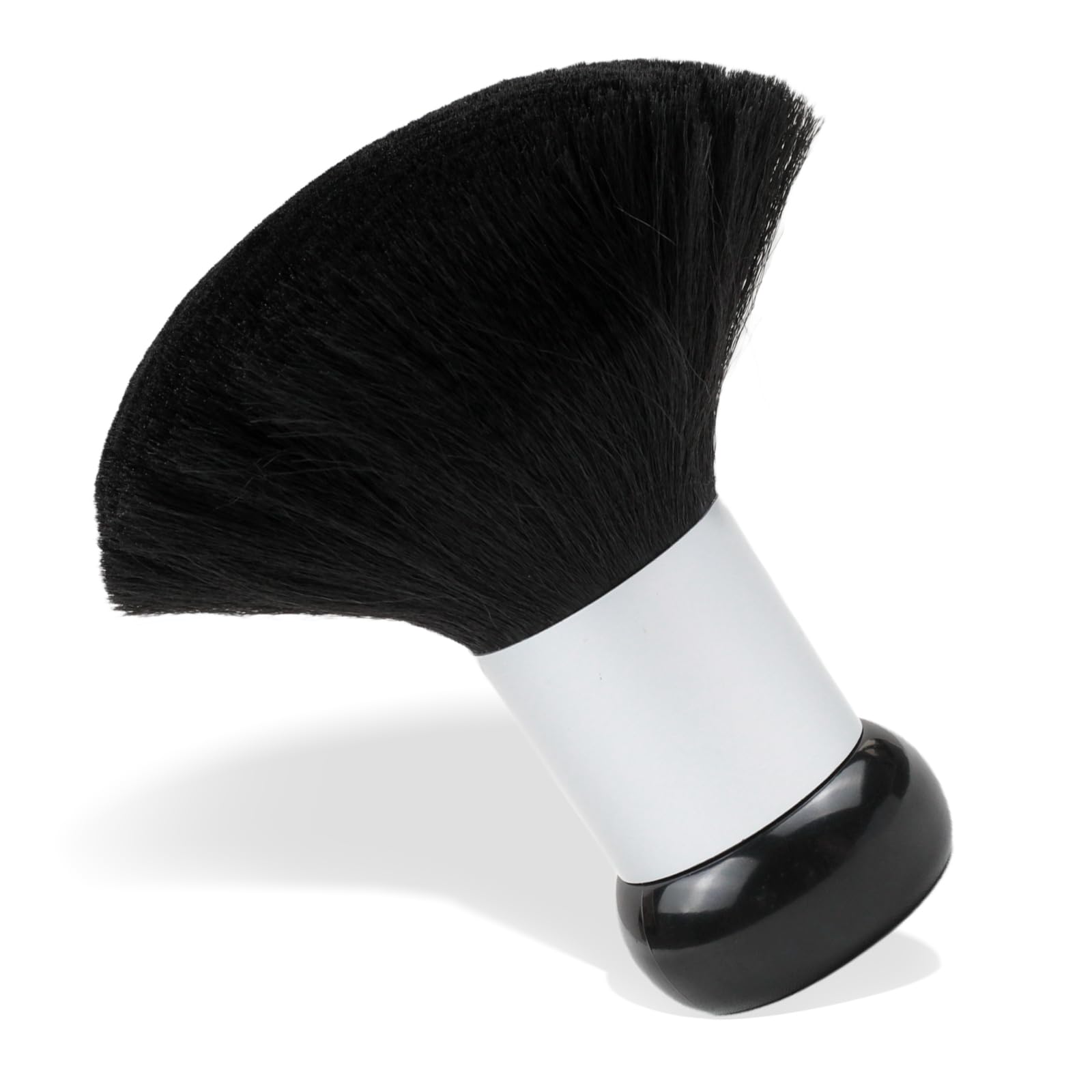 4.72-Inch Barber Neck Duster Brush, Soft Bristles with Stand-Up Base, Ideal for Neckline & Ear Hair Removal