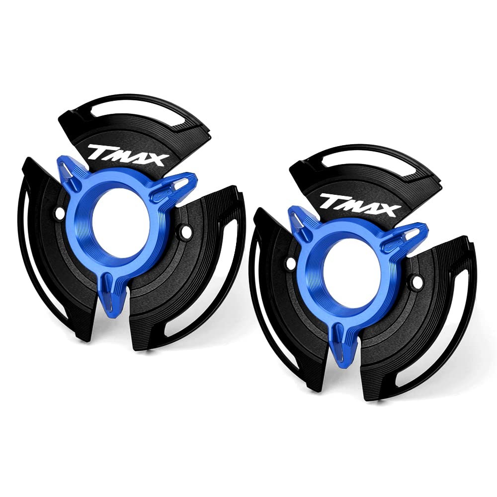 Modeer Per Tmax 560 Tech Max 2020-2023 Tmax 530 SX DX 2017-2020 Una coppia Protezione del motore del motociclo Tmax530 Tmax560 Techmax Accessori (nero-blu)