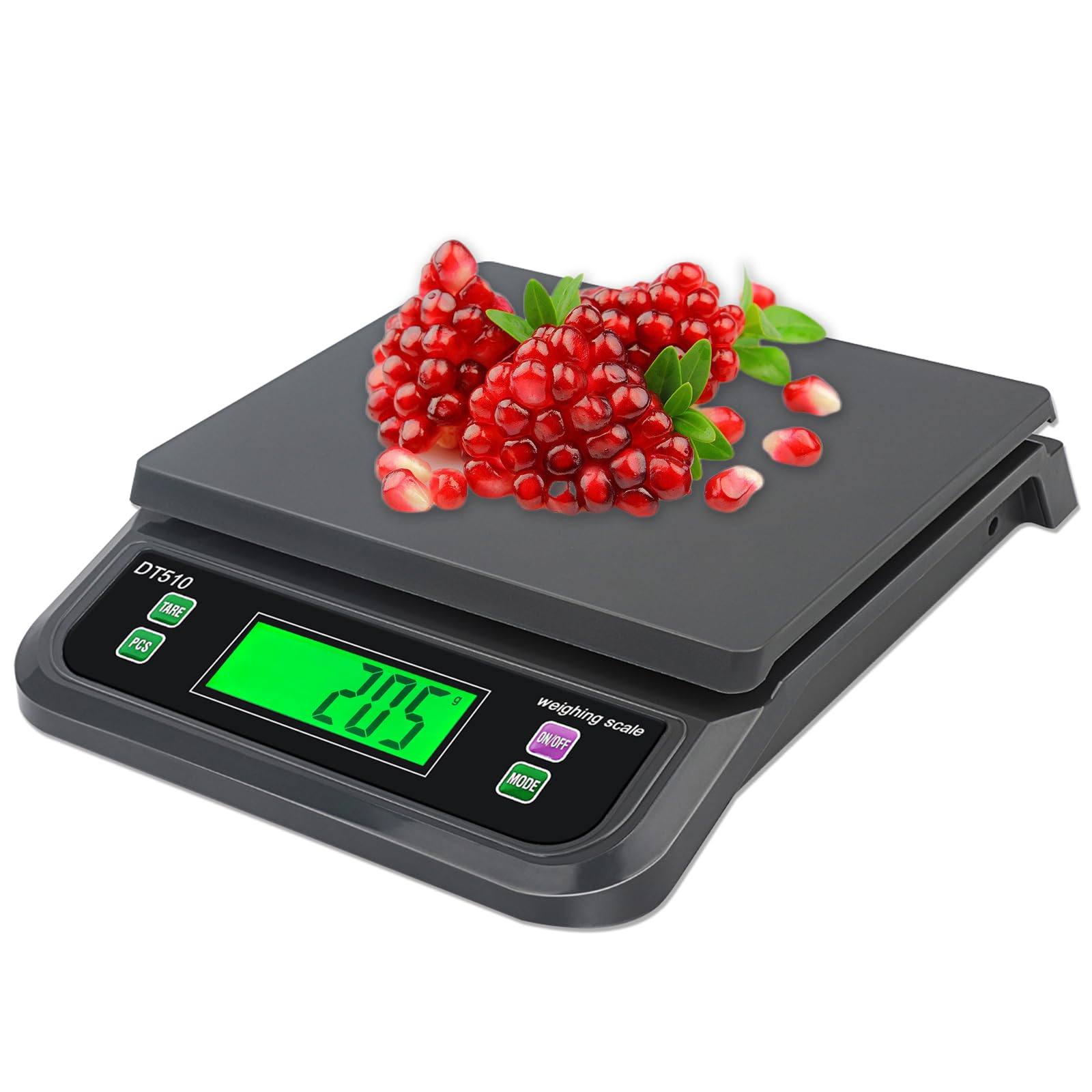 Bilancia Digitale Da Cucina 30kg Grandi Bilancia Professionale per Alimenti Con Funzione Tara Elettronica Bilancia Contapezzi Per Pizzeria Panifici 6 Unità G/oz/lb/kg/tl/ct Display LCD