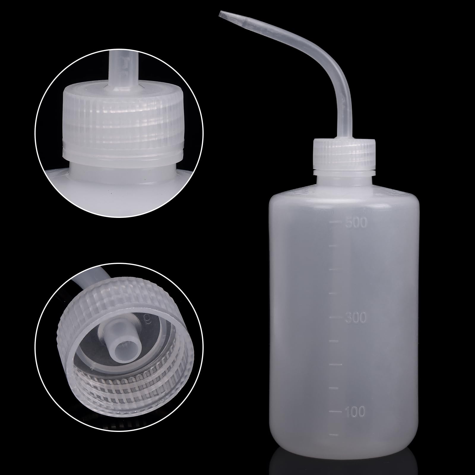 DEPEPE Wash Bottles - 6 Pack 500ml, Tattoo Bottles -3