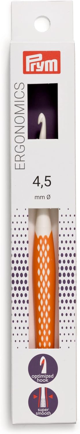 Prym Crochet Hook, Orange, One Size