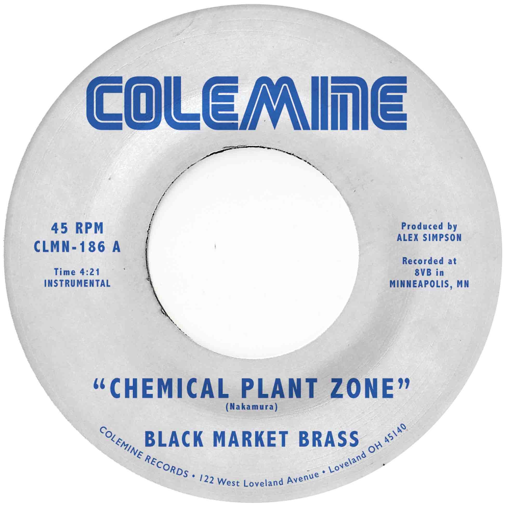 Funk Soul Vinyl Black Market Brass Chemical Plant Zone Colemine Records CLMN186
