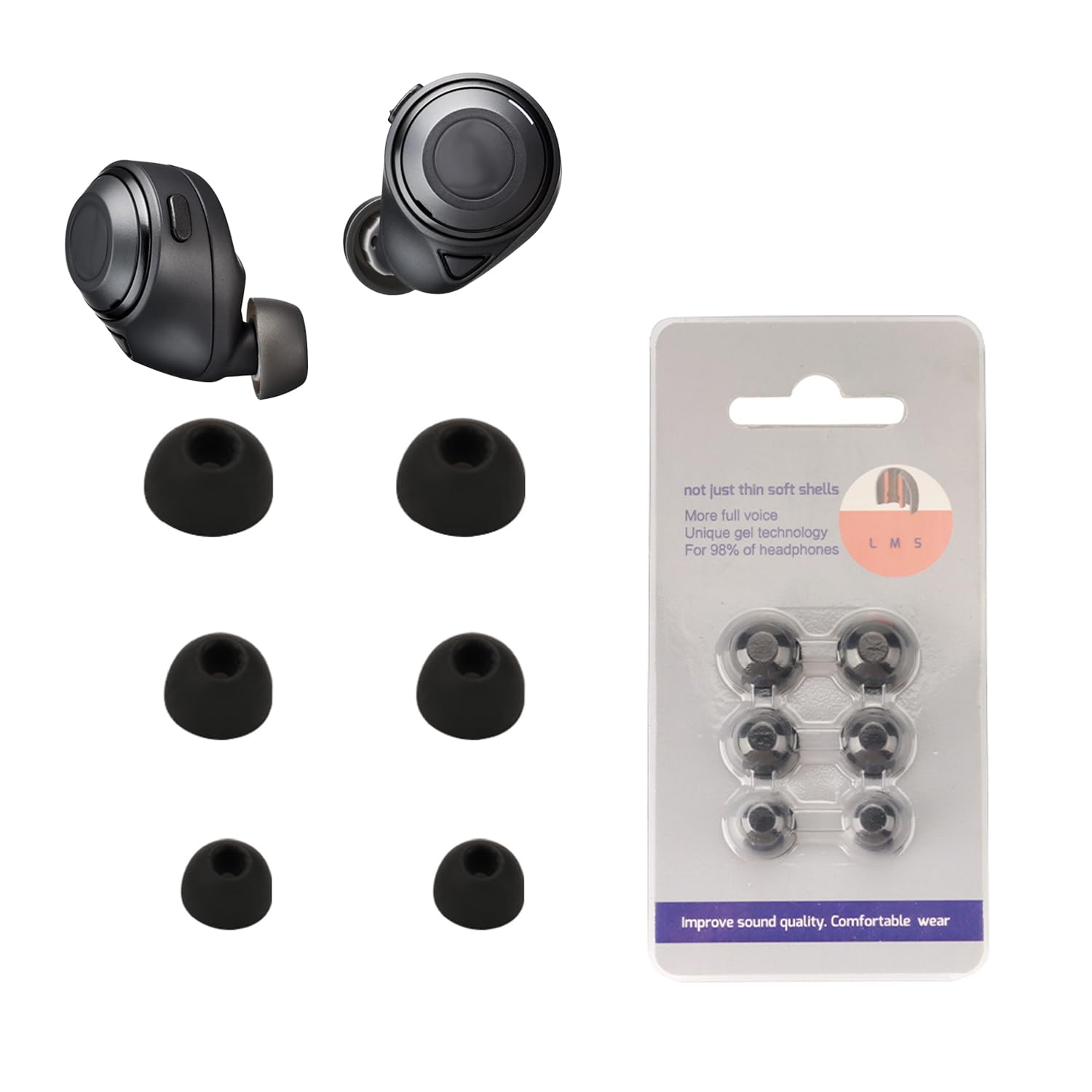 Amazon | [HUKWIMO]オーディオテクニカ イヤーチップ シリコン