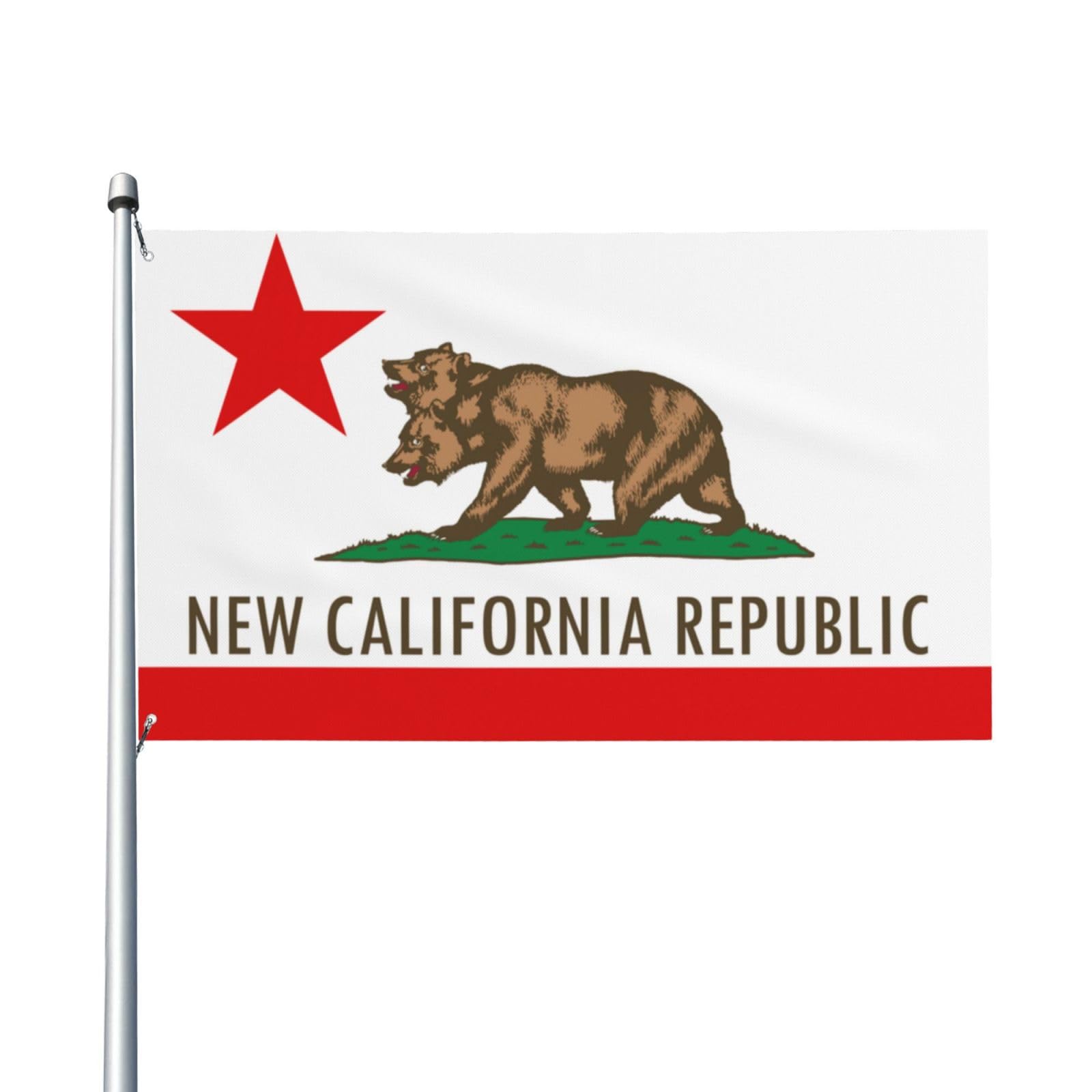 Amazon.com : Bamtealby New California Republic Flag 3x5 Ft NCR