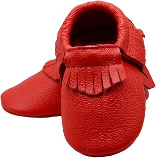Baby Leather Shoes Baby First Walking Shoes Baby Tassel Shoes Soft Sole Crib Shoes Baby Moccasins