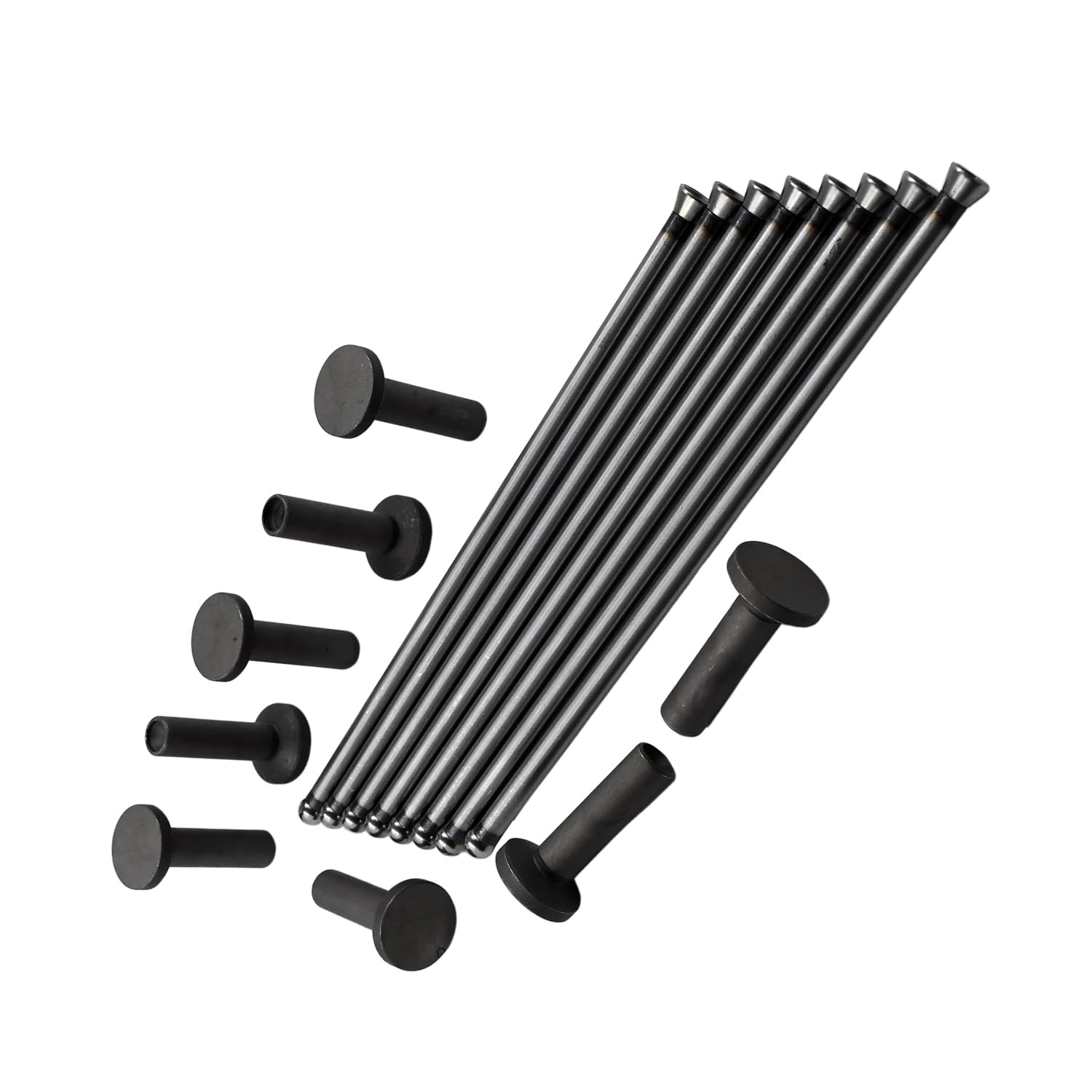 Kit punteria valvola asta di spinta compatibile con motore Isuzu 4JB1 compatibile con Bobcat Loader 843 853 1213 960 2060