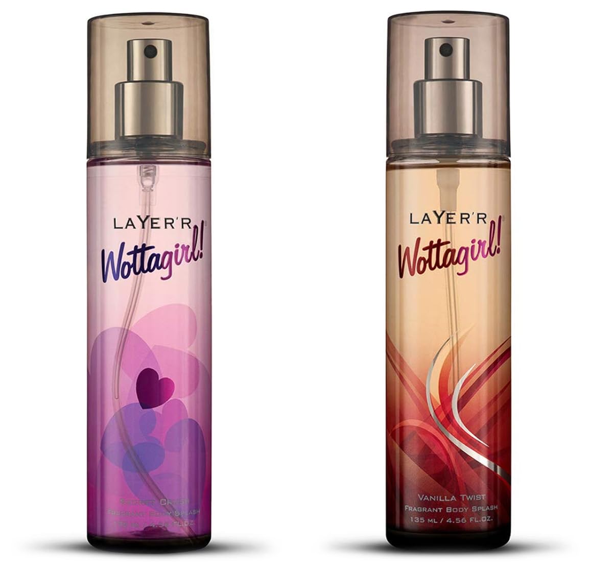 Layer'r Wottagirl Secret Crush Body Spray For Women, 135ml & Wottagirl Vanilla Twist Body Spray For Women, 135ml-picture-19