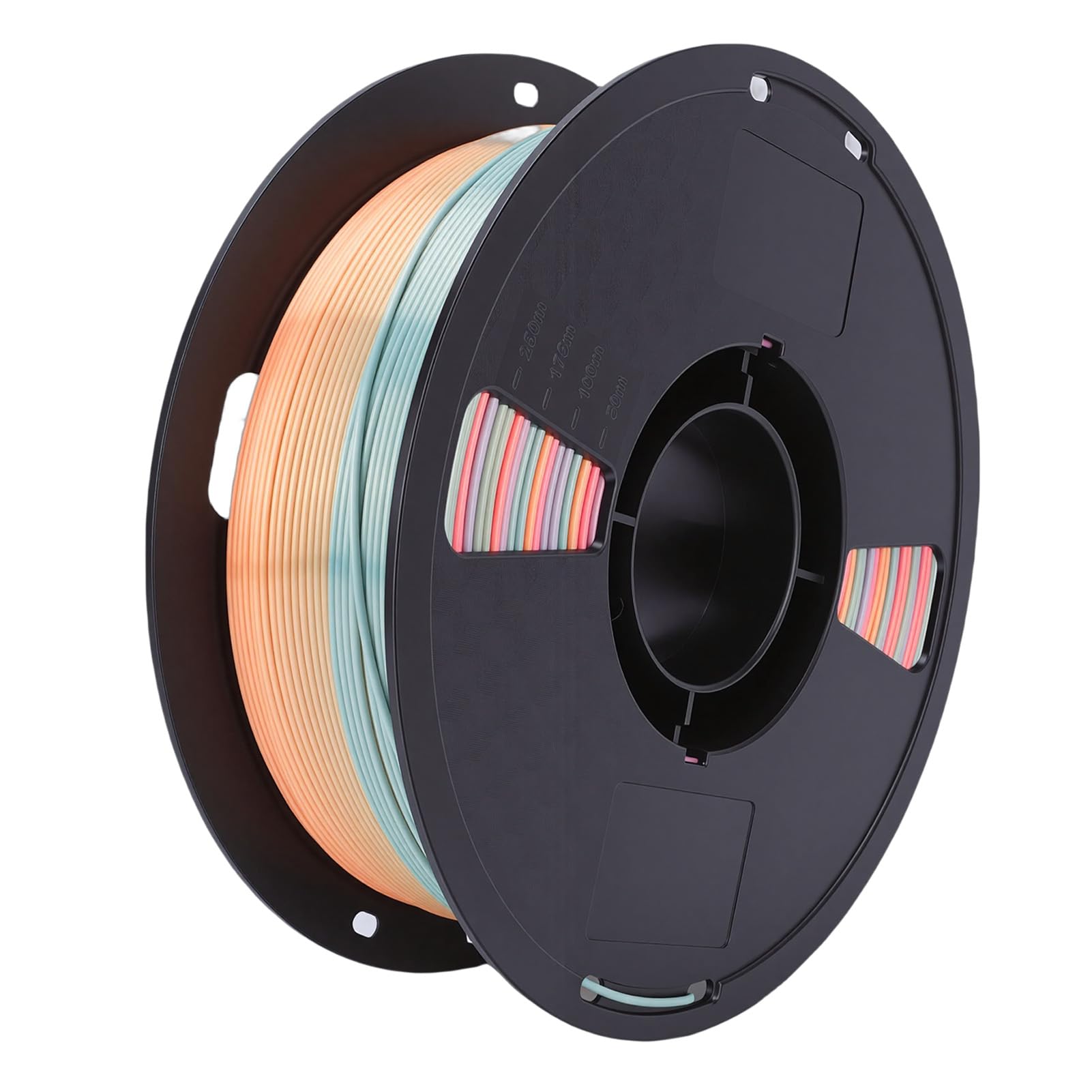 Mingzhe Filament PLA 1,75 Mm Wielokolorowy, Gradientowy, Jedwabisty