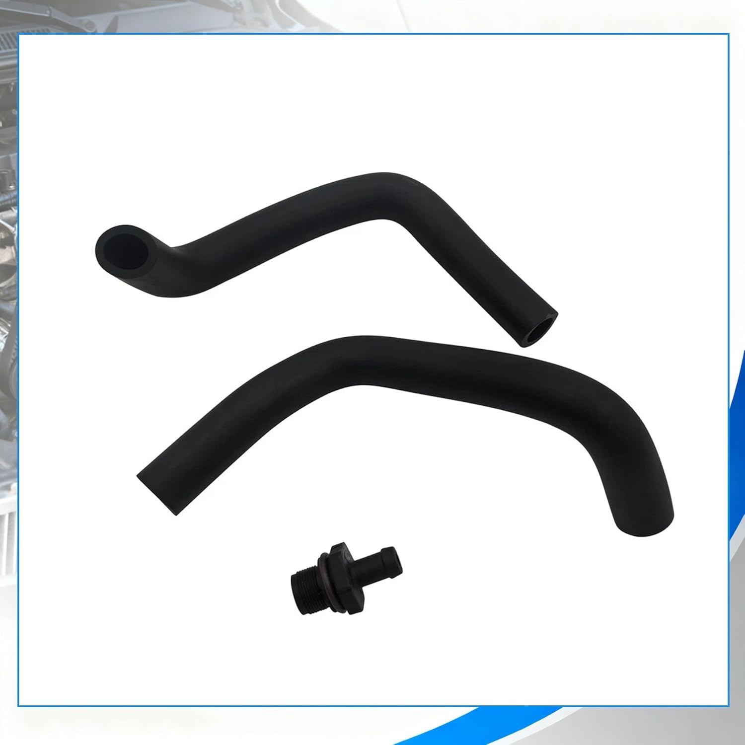 3x PCV Valve Hose Kit Compatible with Nissan Altima 2007-2013 Replaces 11823-JA00A, 11826-JA00B, 11810-6N202