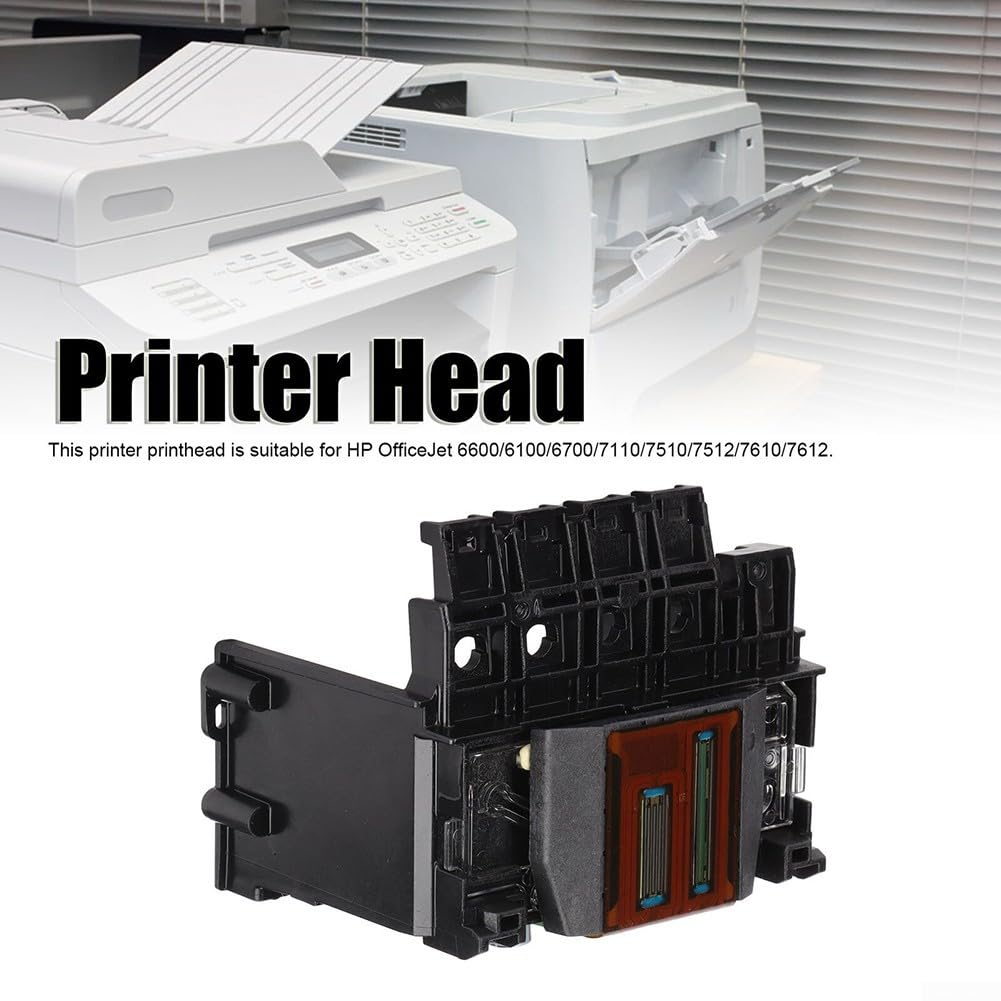 Testina Stampante per hp per officejet 7110 7510 Chip Aggiornato | Guscio in ABS all'usura, compatibilità totale serie 6000/7000, installazione per semplice e sicura