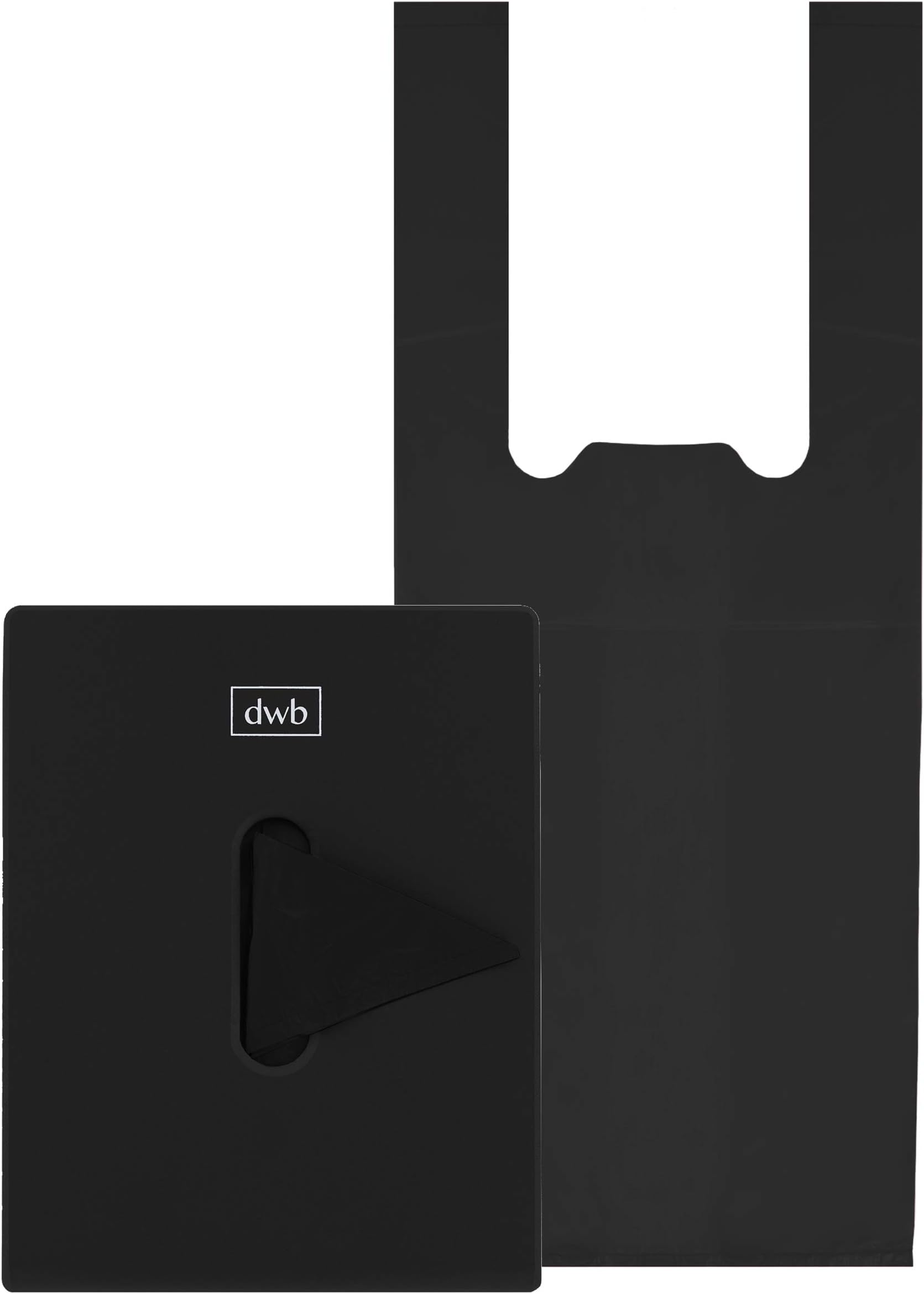 dogbag BUTLER Pet Dog Waste Bag, Black with Black