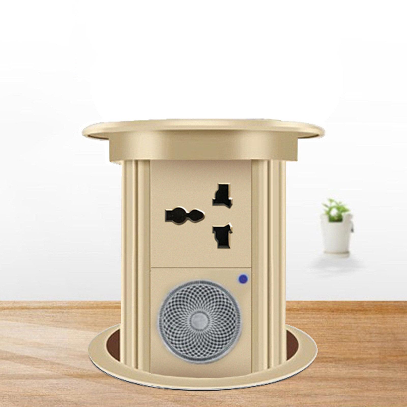 Power Strips Pop Up Socket, Hidden Desktop Switch Strip, Embedded Suitable for Kitchen, Office, Conference Room(C)