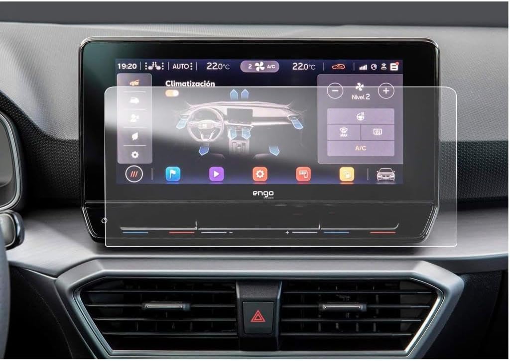 Engo Cupra Formentor Ekran Koruyucu 10 inç Multimedya Şeffaf
