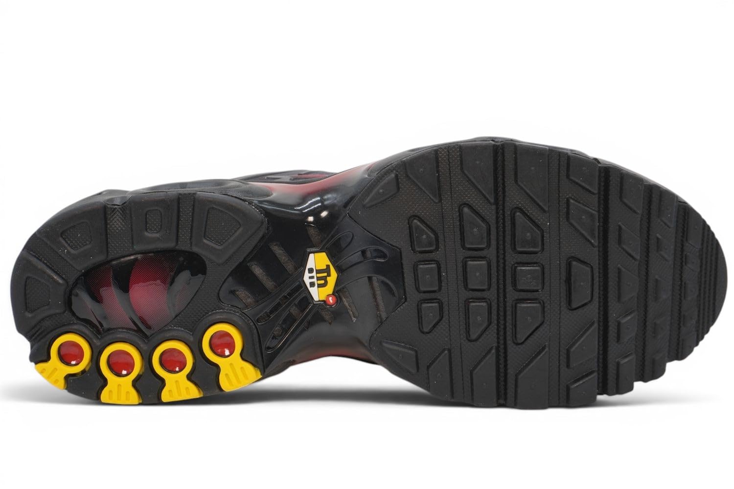 NIKE Air MAX Plus TN Black Team Crimson