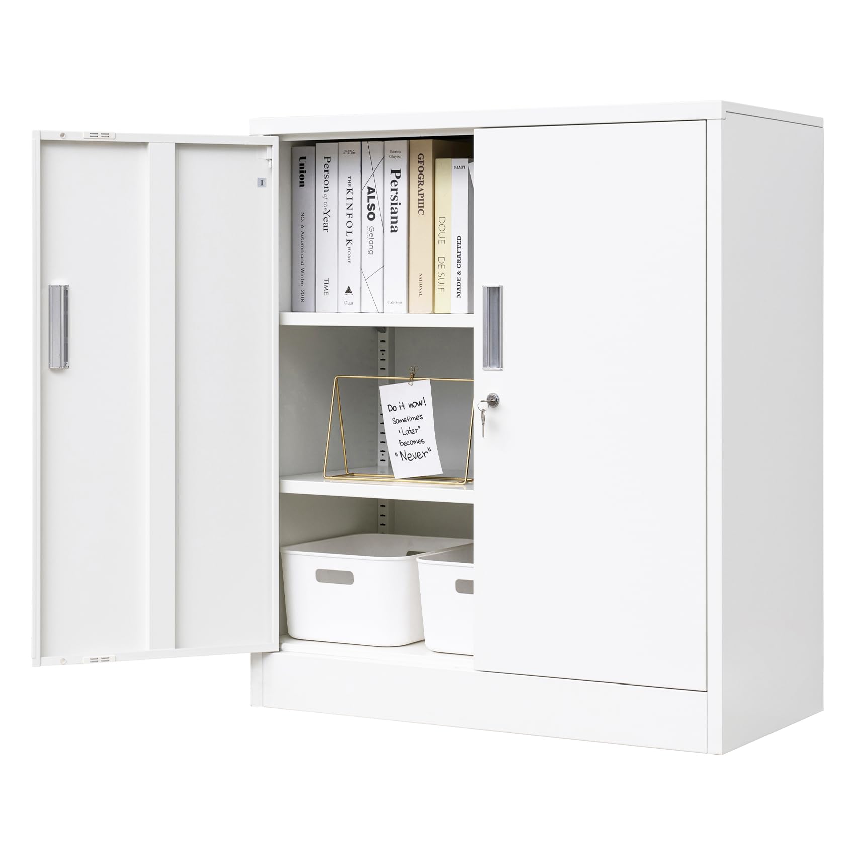 Amazon.com: BESFUR Metal Storage Cabinet, 36