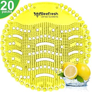 Urinal Screens Deodorizer (20 Pack), Urinal Cake, Anti-Splash & Odor Freshener, Scent Lasts