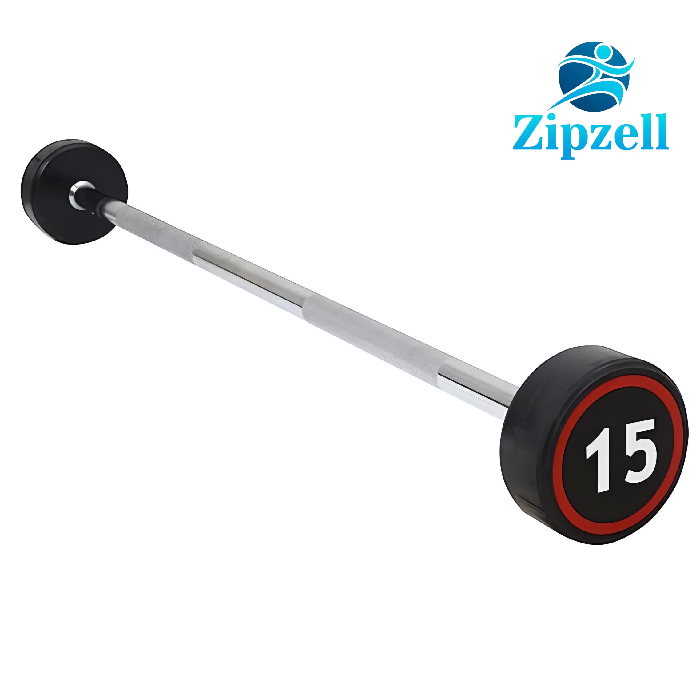 Buy Zipzell® Sports Fixed Weight Barbell, 15 kg, 30 mm Diameter