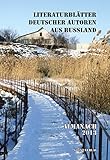 russland 2013  Literaturblätter der Deutschen aus Russland: Almanach 2013