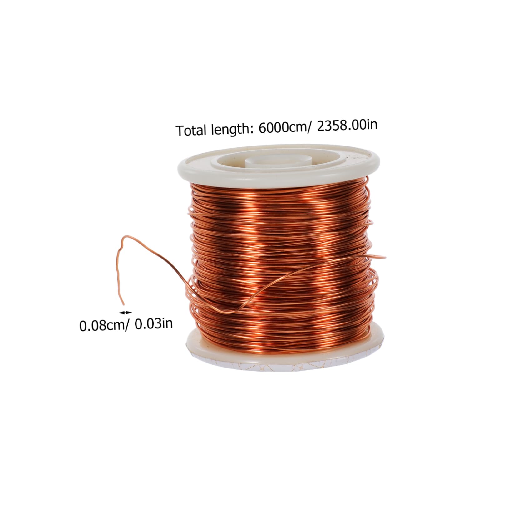 Alambre de Cobre Flexible para Joyería y Manualidades en Gran Rollo