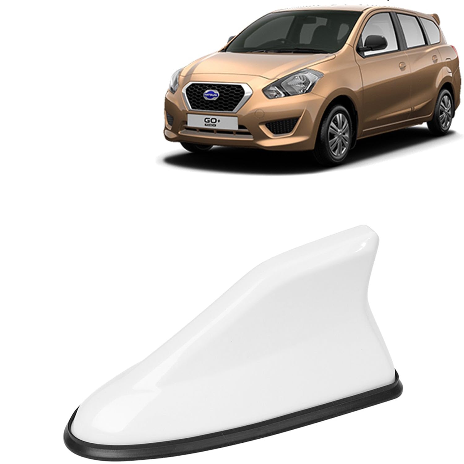 Kingsway Shark Fin Car Antenna Compatible With Datsun Go Plus