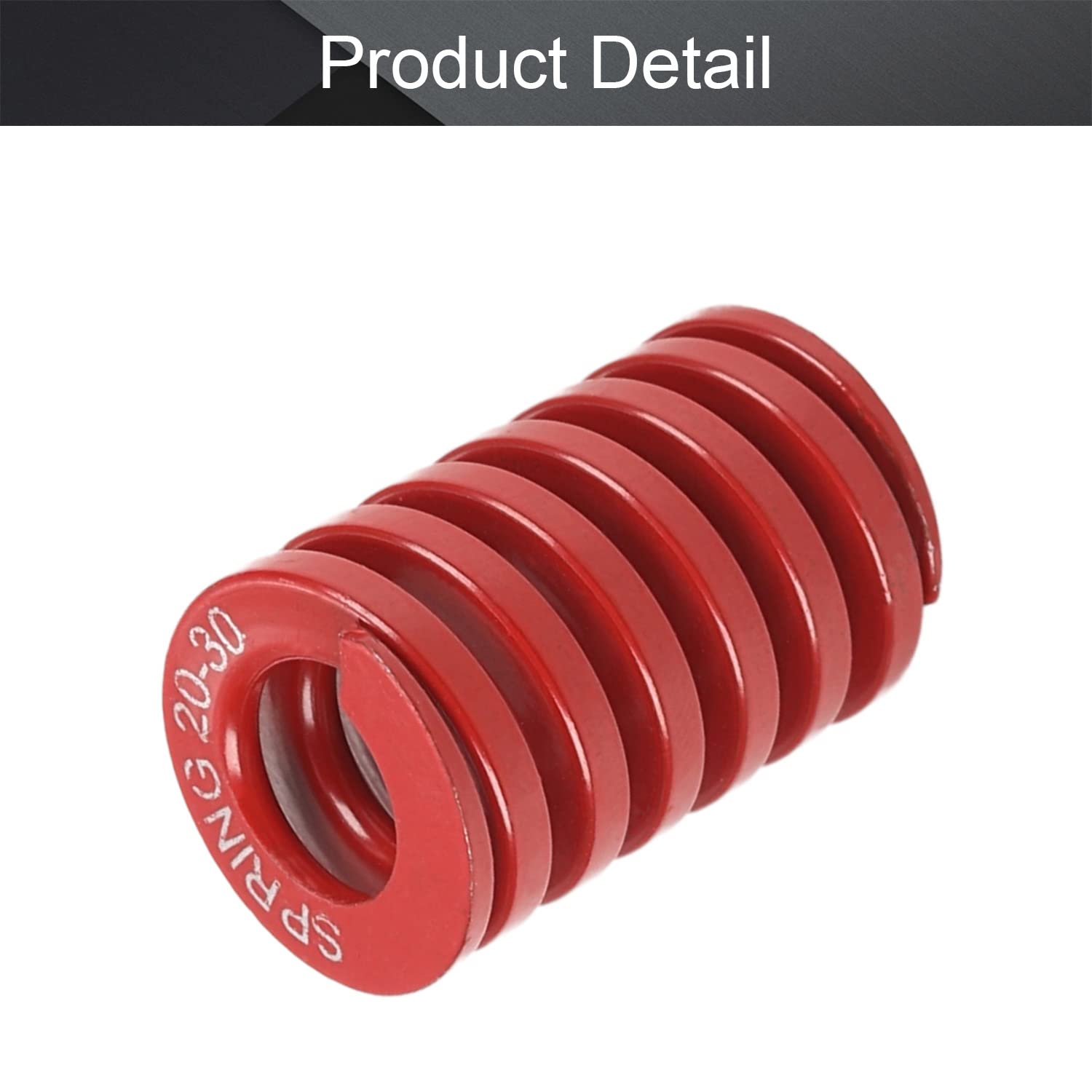 MroMax 20mm OD Die Spring - Medium Load, 300mm Length For 3D Printer Bed Leveling & Stabilization - View #9