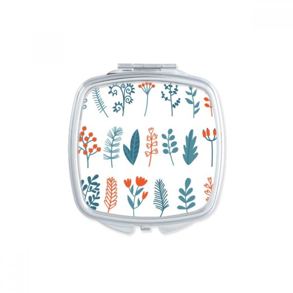 Miroir de poche compact fini les miroirs brisés dans le sac cadeau mignon Joyeux Noël