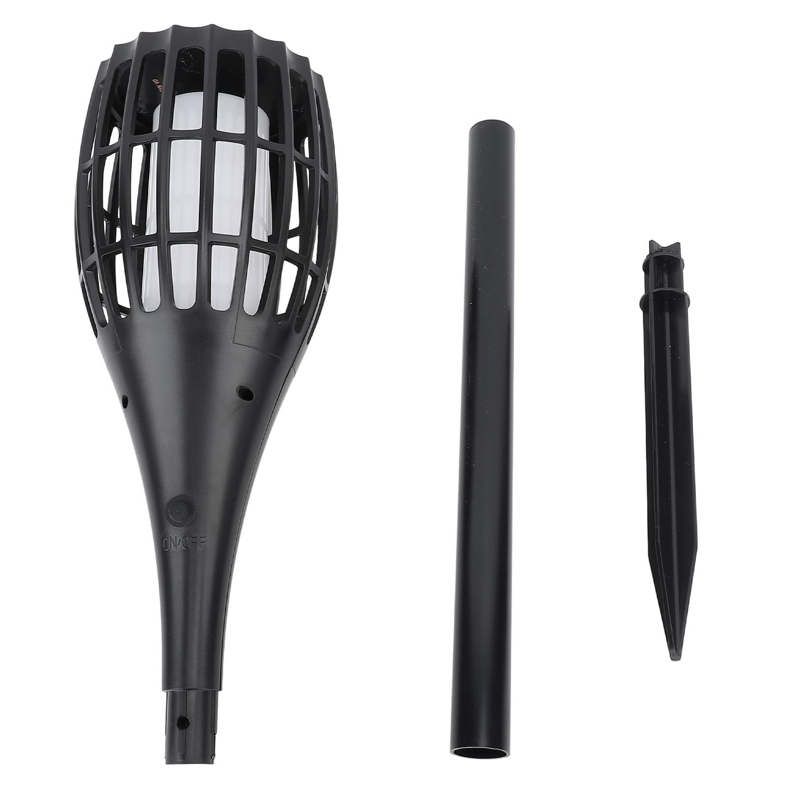 SuniconSolar Lights Outdoor, Waterproof Warm Yellow Garden Lights Solar Powered Lights Solar Tiki Torches Landscape Decorations Lighting with Flickering Flame for Patio Yard